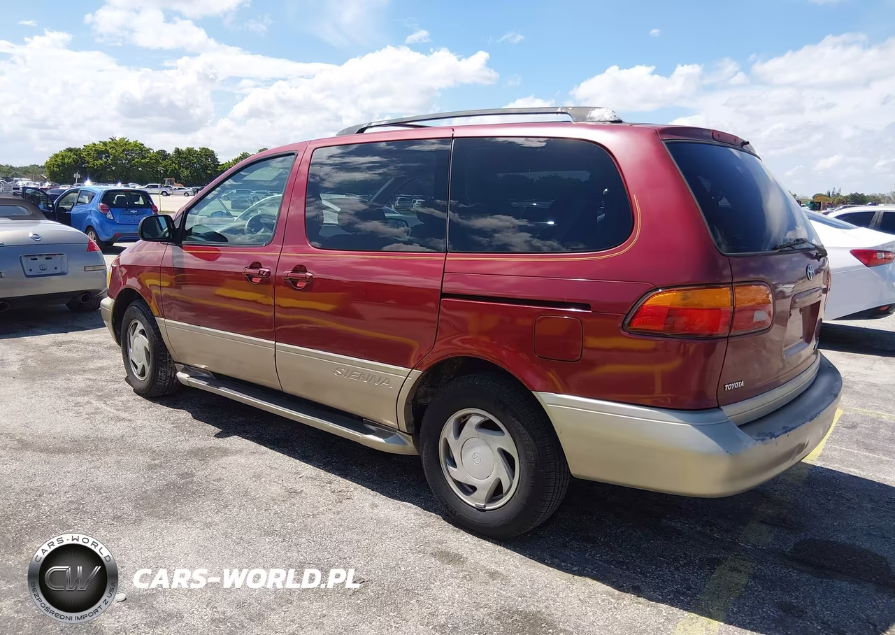 2000 TOYOTA SIENNA XLE VIN:4T3ZF13C8YU197573 - 3