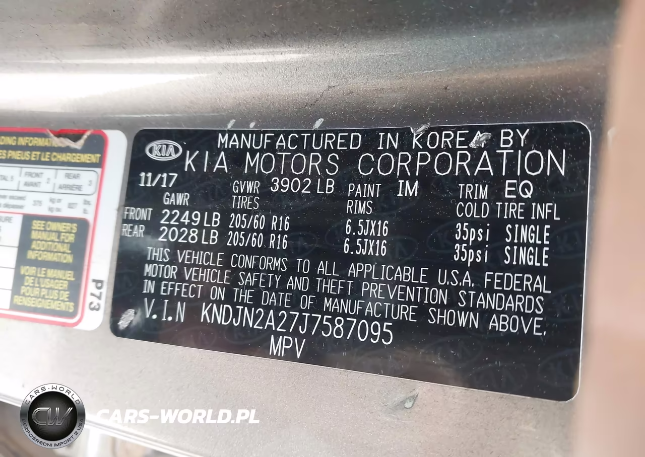 2018 Kia Soul VIN:KNDJN2A27J7587095 - 9