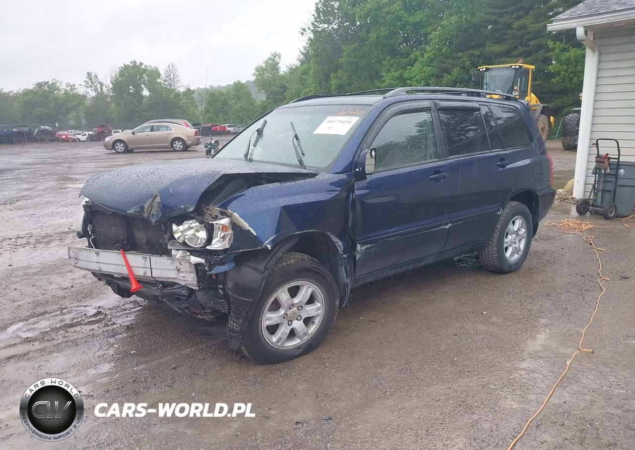 2002 Toyota Highlander V6 VIN:JTEGF21A620069144 - 2