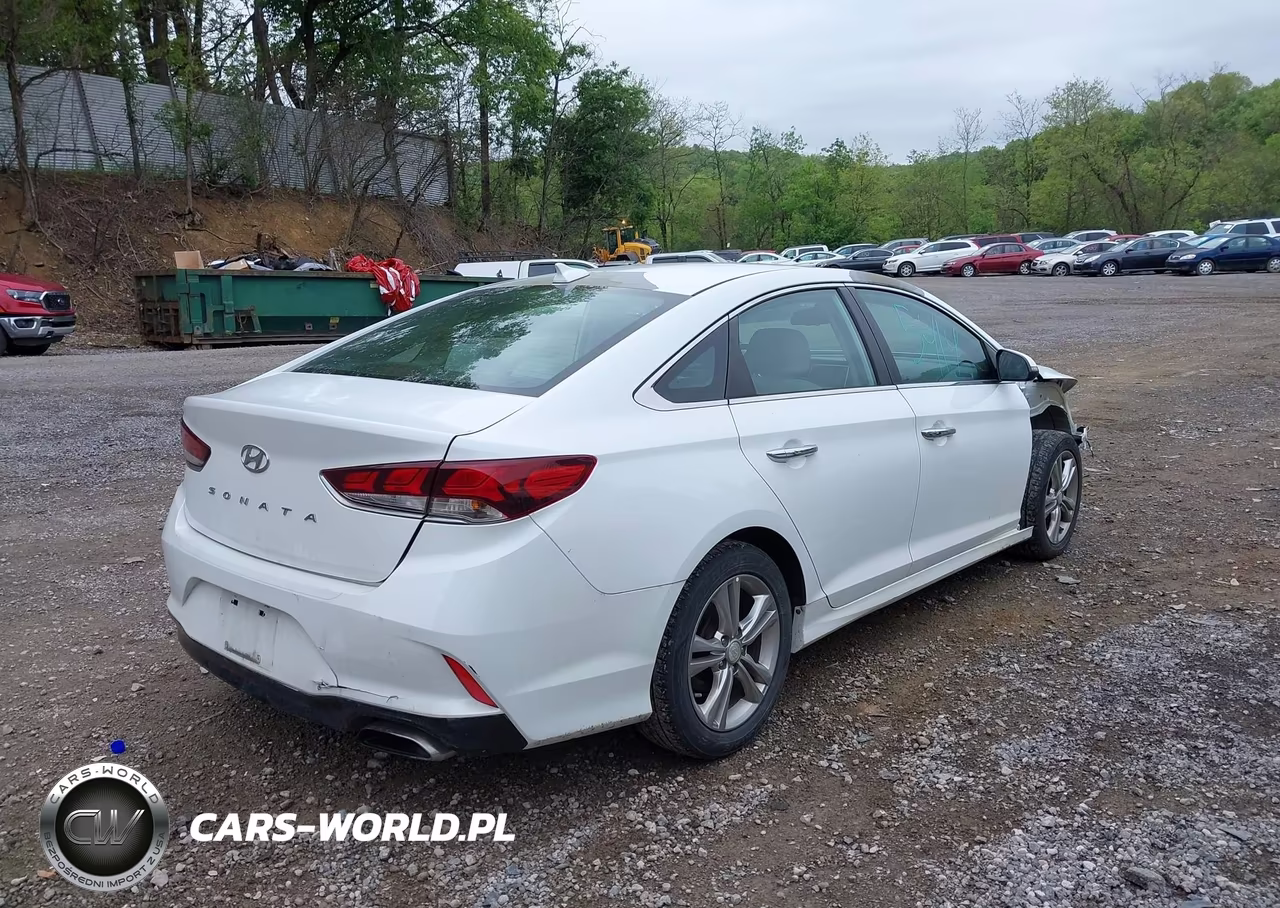 2018 Hyundai Sonata Sel VIN:5NPE34AF1JH624935 - 4
