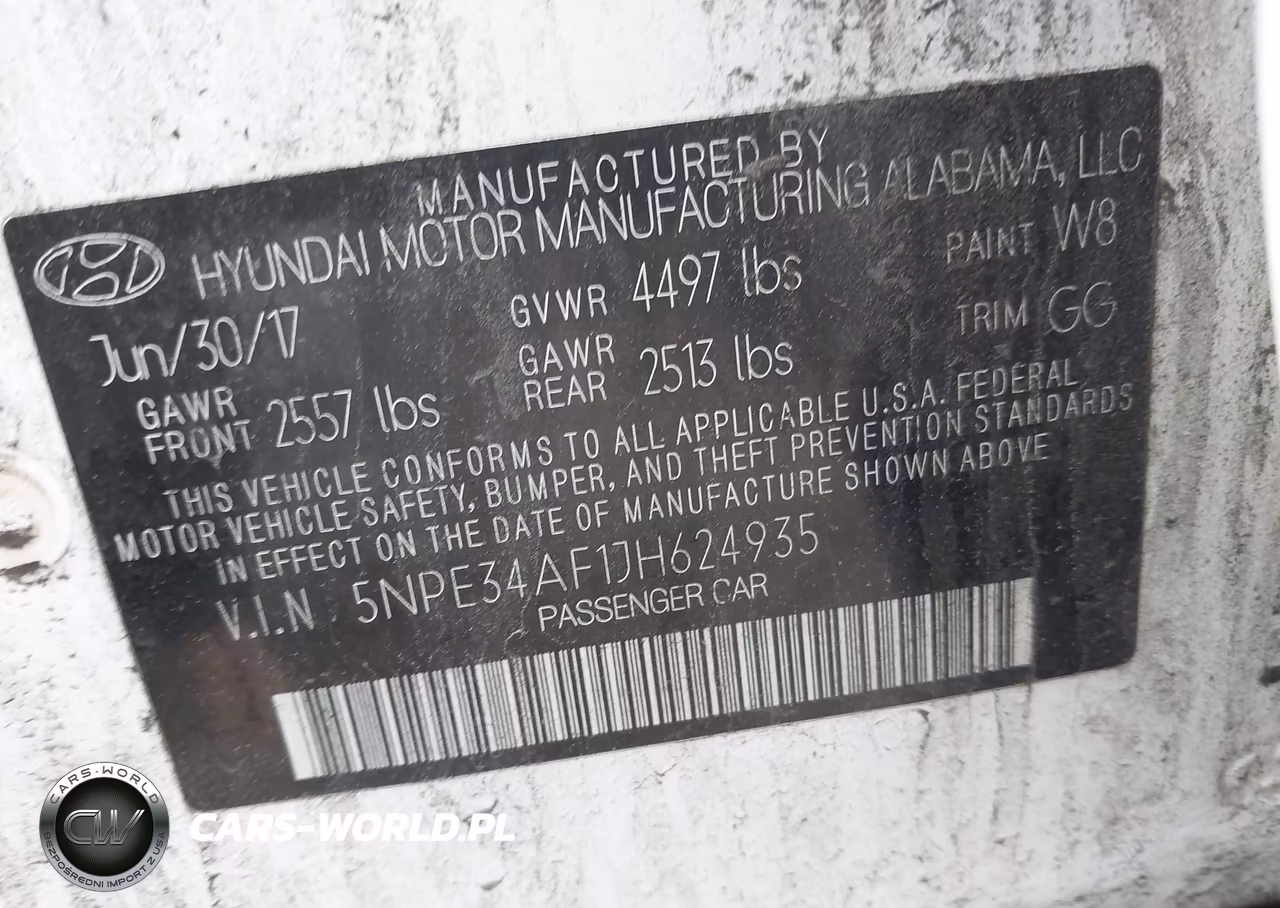 2018 Hyundai Sonata Sel VIN:5NPE34AF1JH624935 - 9