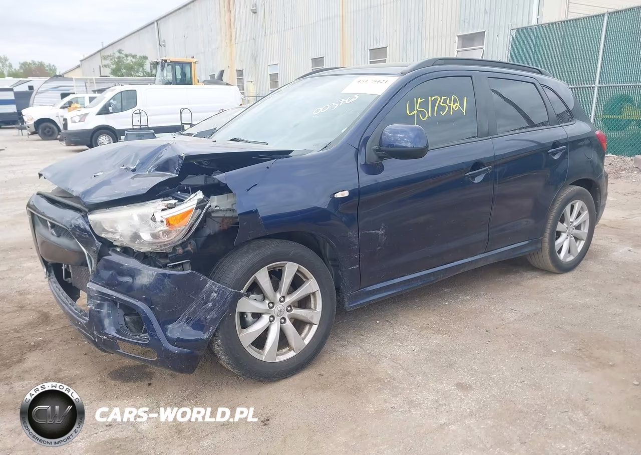 2012 Mitsubishi Outlander Sport Se VIN:JA4AR4AU3CZ003763 - 2