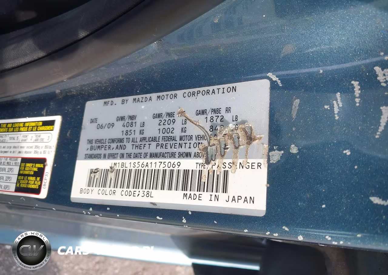 2010 Mazda Mazda3 S Grand Touring VIN:JM1BL1S56A1175069 - 9