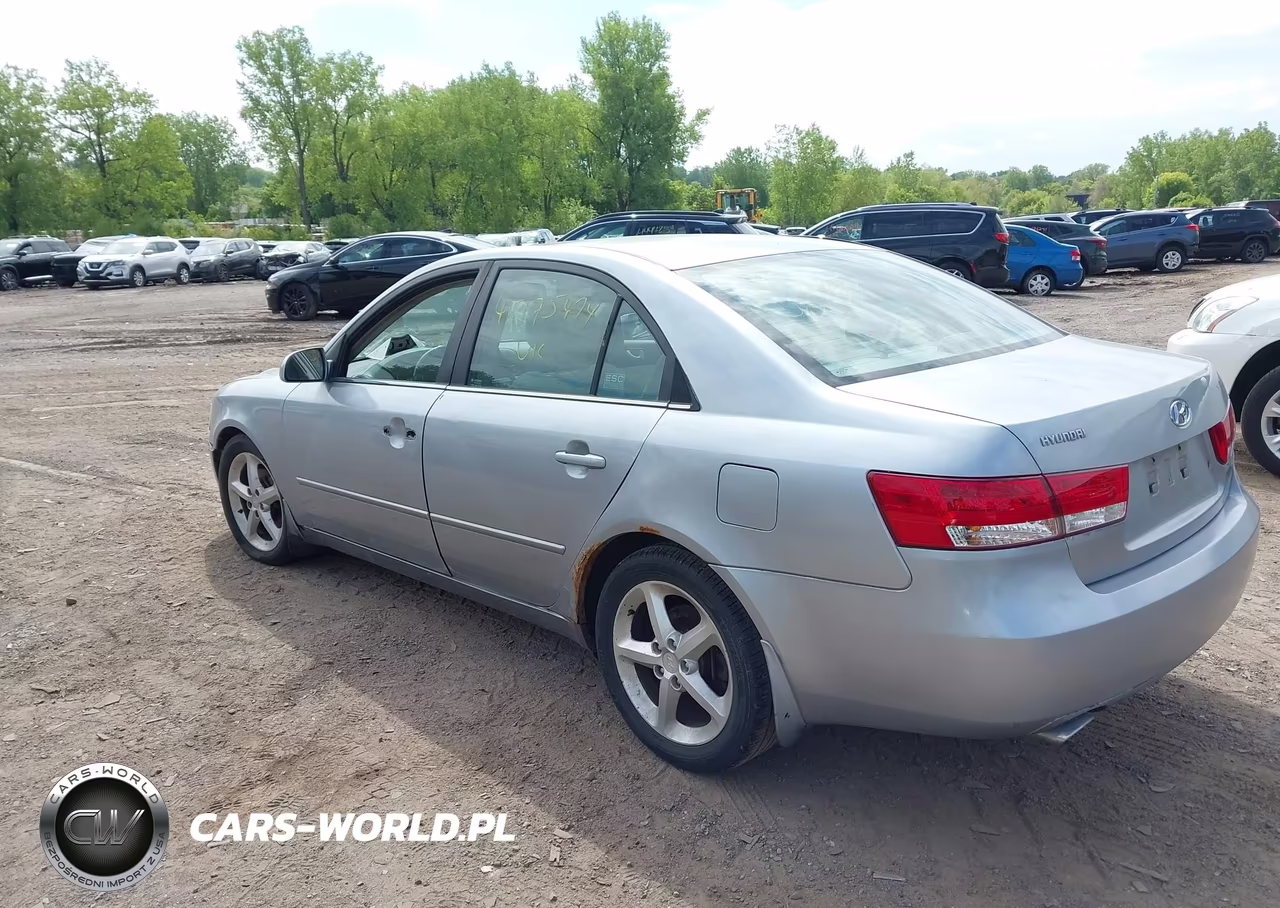 2006 Hyundai Sonata Gls V6-Lx V6 VIN:5NPEU46F86H111842 - 3