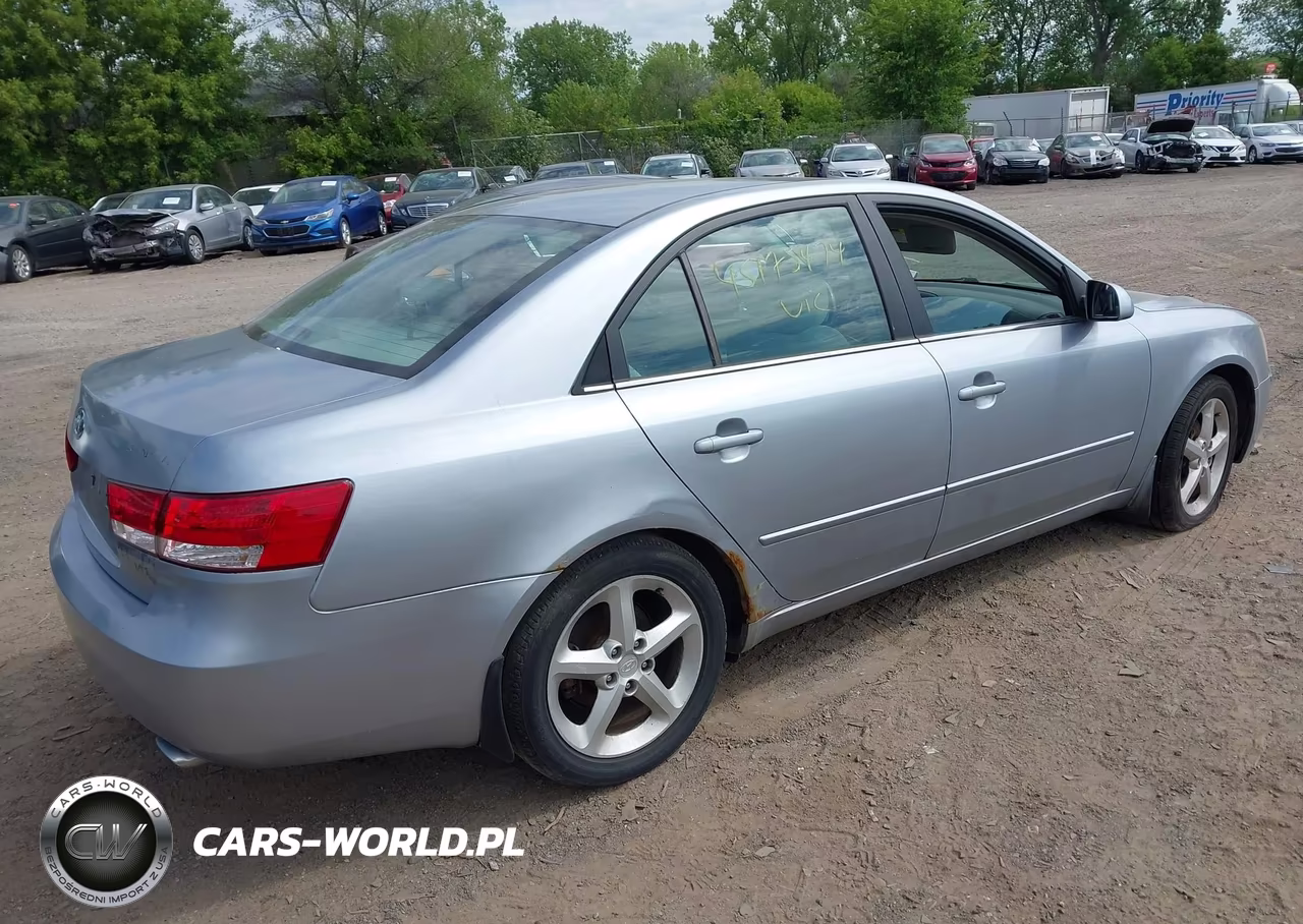 2006 Hyundai Sonata Gls V6-Lx V6 VIN:5NPEU46F86H111842 - 4