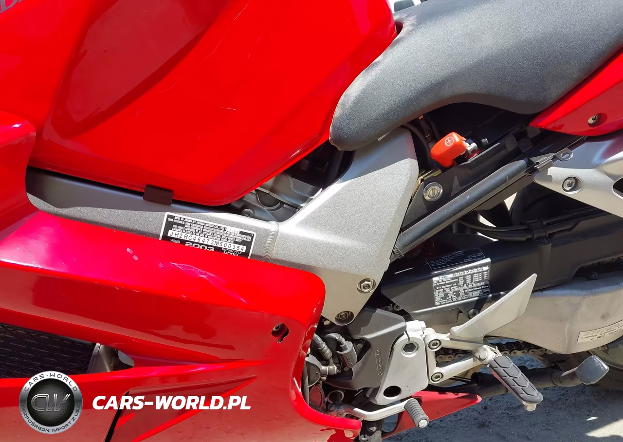 2003 Honda Vfr800 A VIN:JH2RC46473M500354 - 9