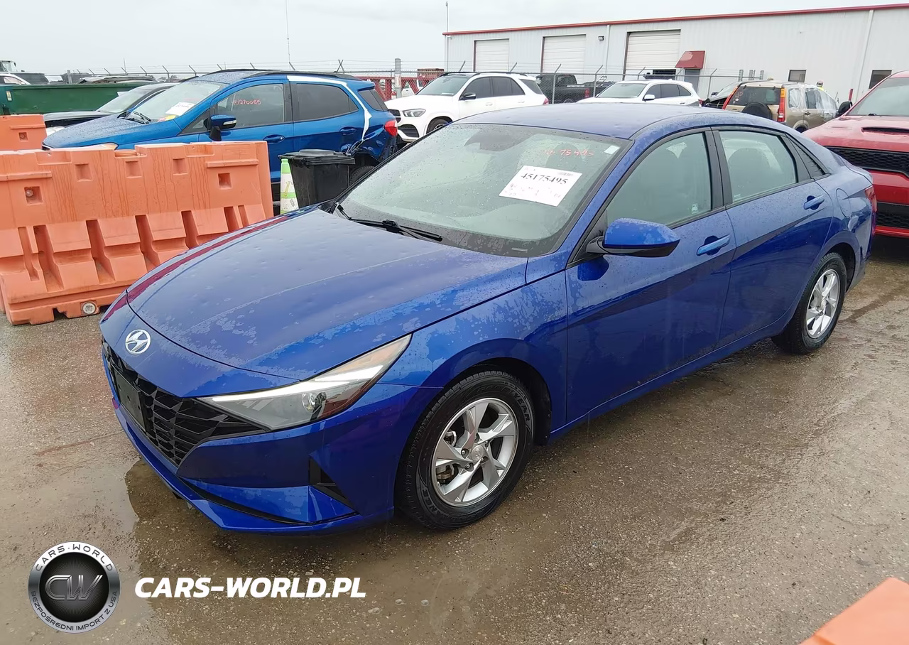2021 Hyundai Elantra Se VIN:5NPLL4AG1MH050910 - 2