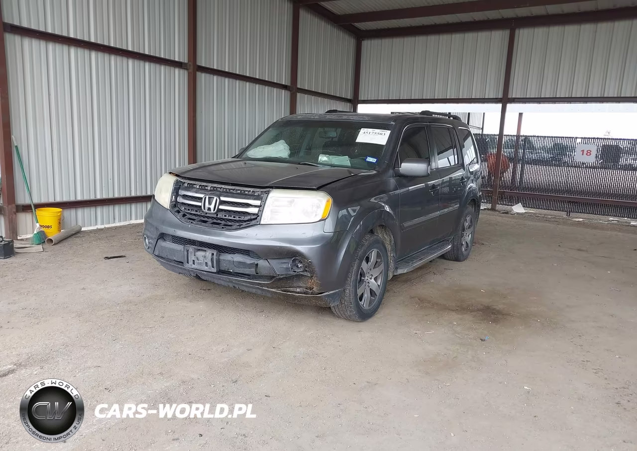2013 Honda Pilot Touring VIN:5FNYF4H98DB072907 - 2