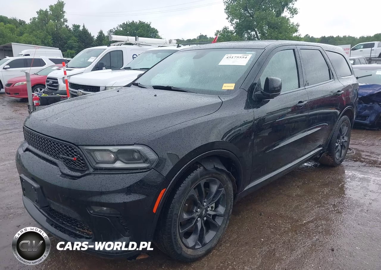 2021 Dodge Durango Sxt Plus Rwd VIN:1C4RDHAG6MC760895 - 2