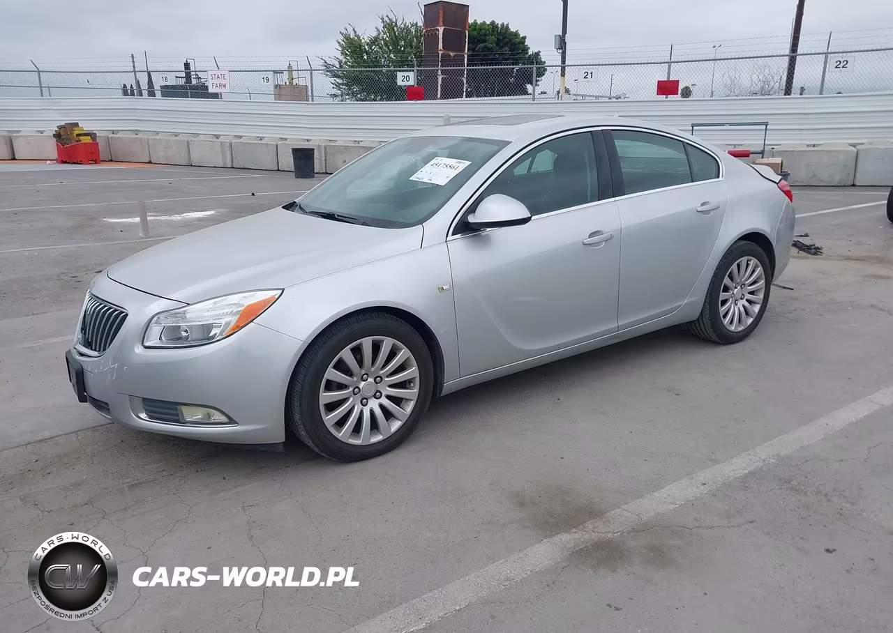 2011 Buick Regal Cxl Russelsheim VIN:W04GP5EC0B1007824 - 2