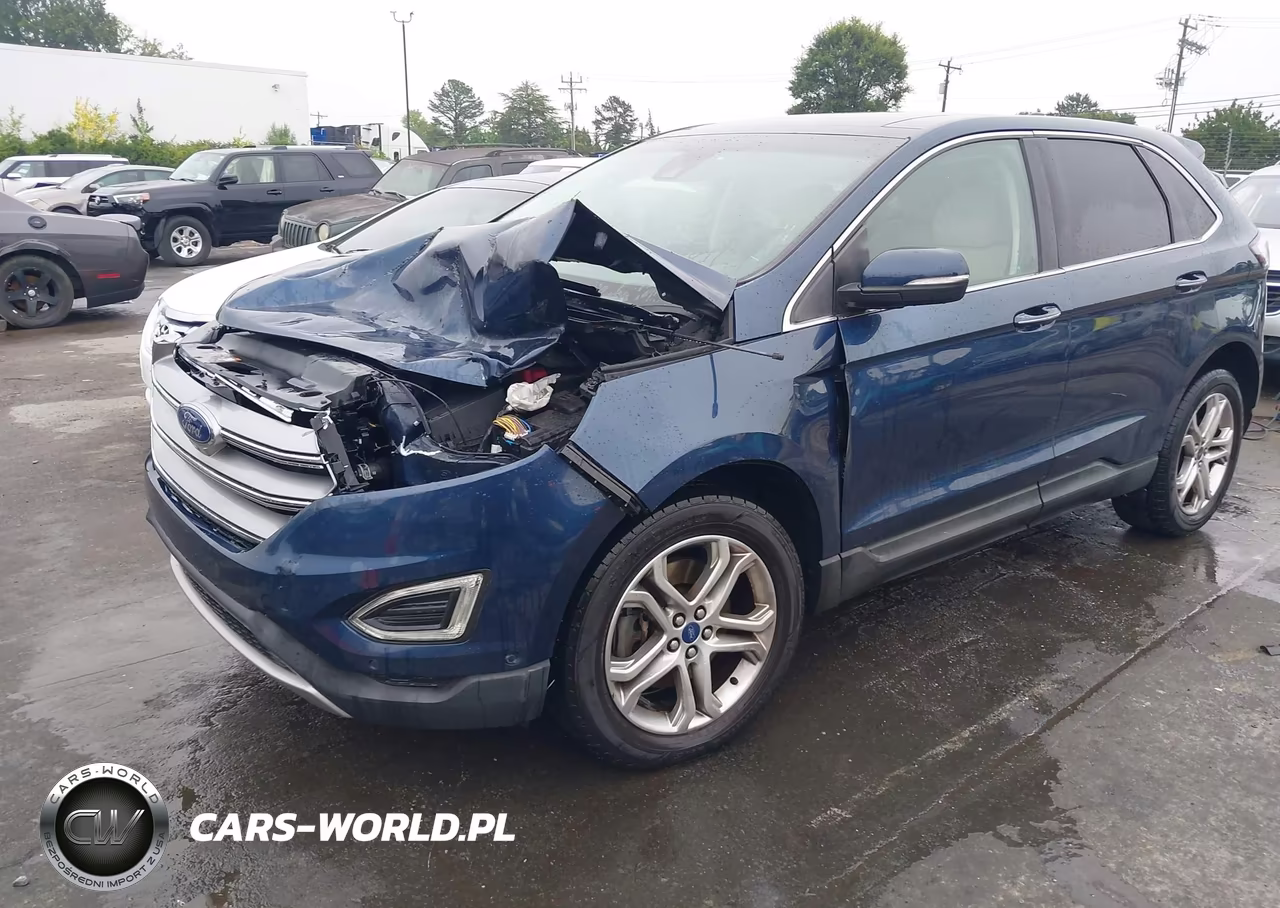 2017 Ford Edge Titanium VIN:2FMPK4K80HBB66298 - 2