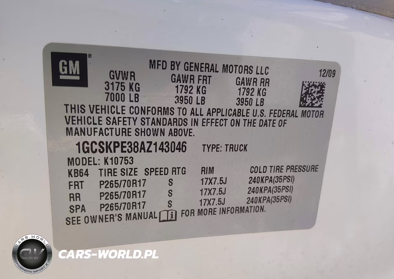 2010 Chevrolet Silverado 1500 Work Truck VIN:1GCSKPE38AZ143046 - 9
