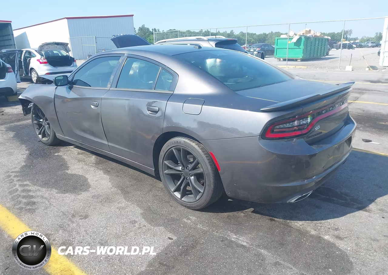 2018 Dodge Charger Sxt Rwd VIN:2C3CDXBG3JH247955 - 3