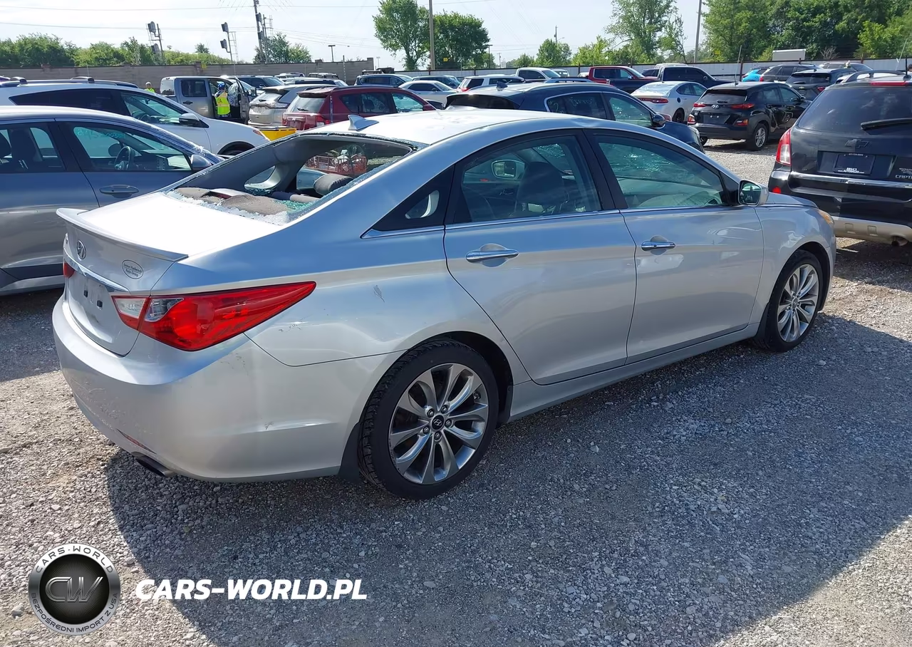 2013 Hyundai Sonata Se VIN:5NPEC4AC8DH597176 - 4