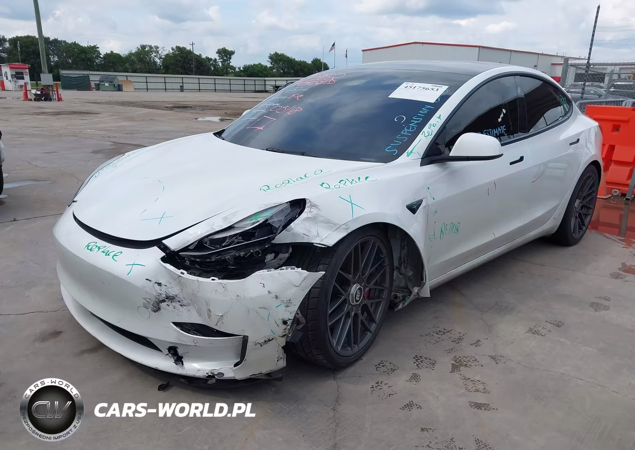 2022 Tesla Model 3 Performance Dual Motor All-Wheel Drive VIN:5YJ3E1EC6NF259866 - 2