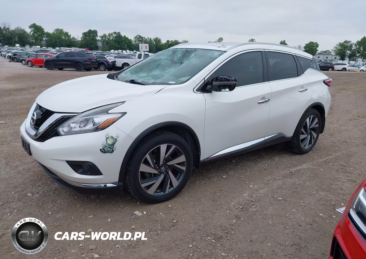 2017 Nissan Murano Platinum VIN:5N1AZ2MG8HN180755 - 2