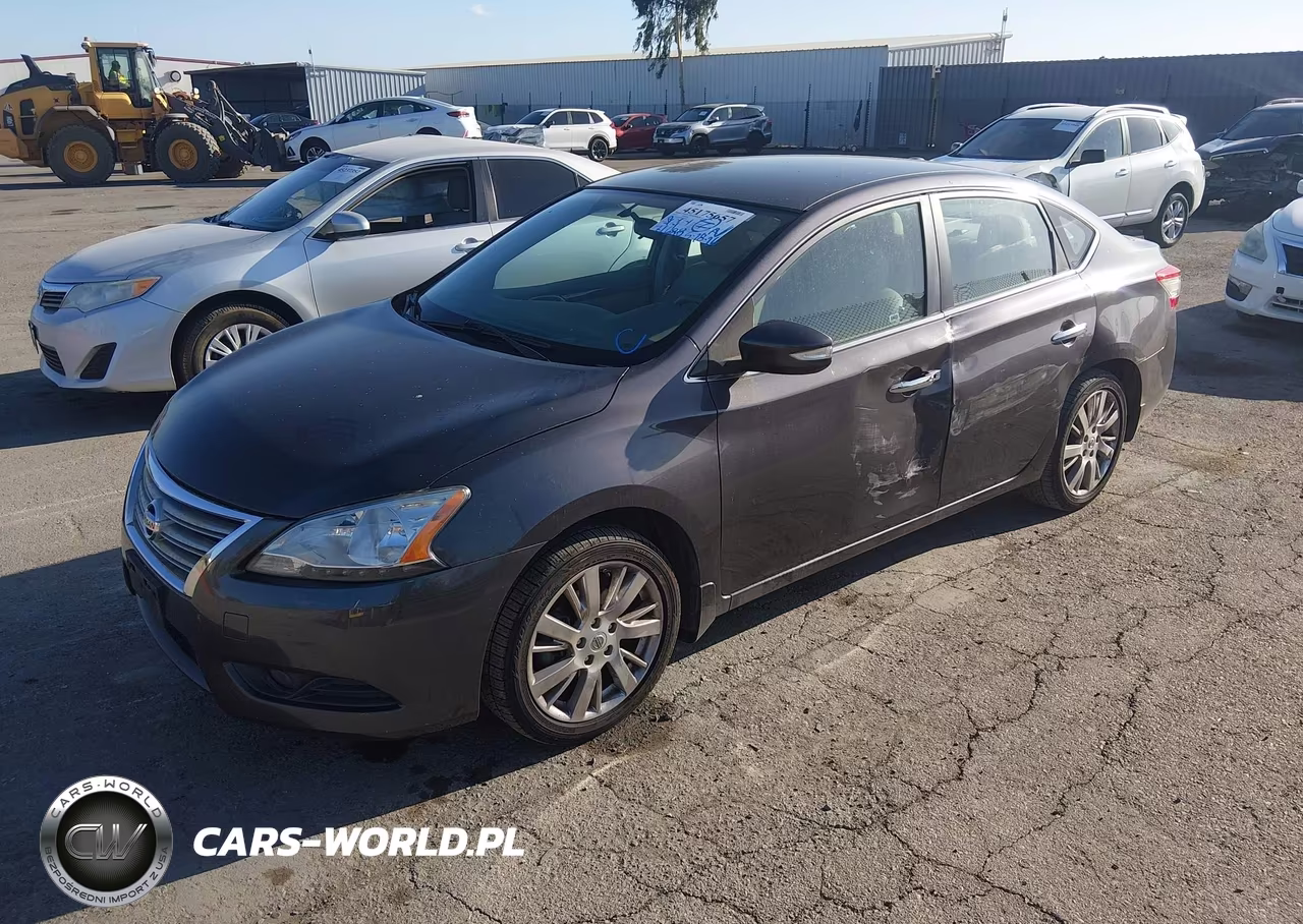 2014 Nissan Sentra Sl VIN:3N1AB7AP0EL608195 - 2
