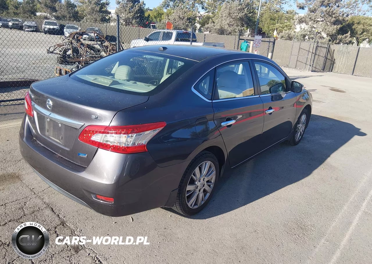 2014 Nissan Sentra Sl VIN:3N1AB7AP0EL608195 - 4
