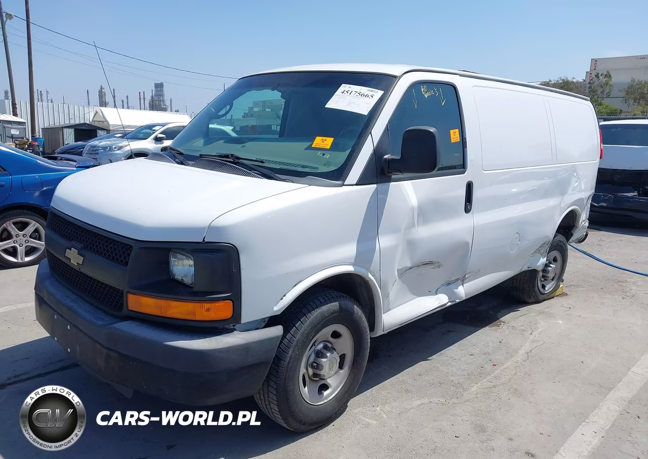 2012 Chevrolet Express 2500 Work Van VIN:1GCWGFCA5C1192818 - 2