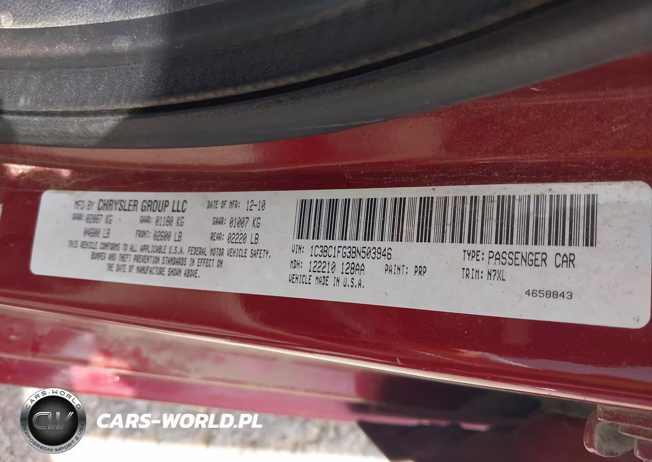 2011 Chrysler 200 Touring VIN:1C3BC1FG3BN503946 - 9
