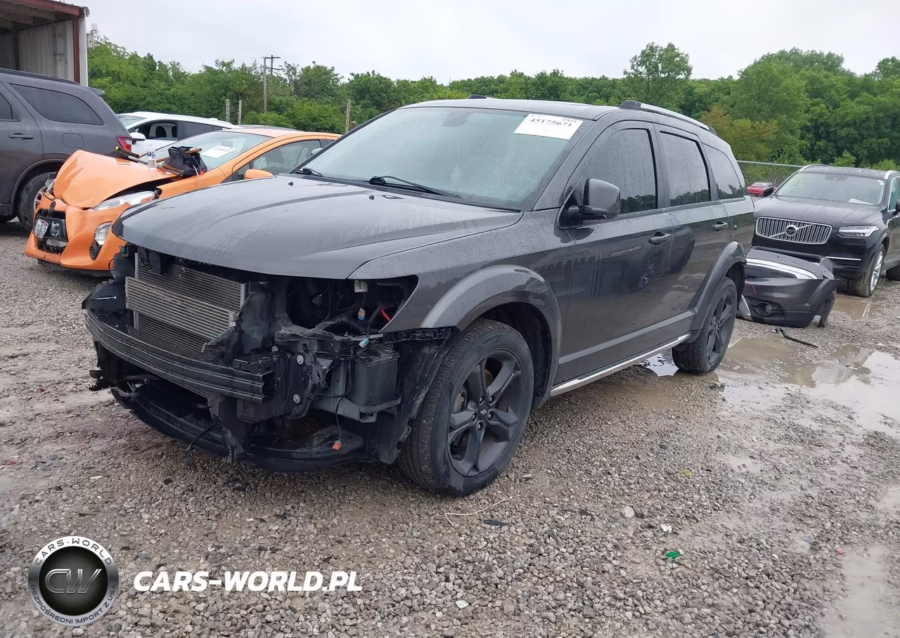 2018 Dodge Journey Crossroad Awd VIN:3C4PDDGG7JT504319 - 2