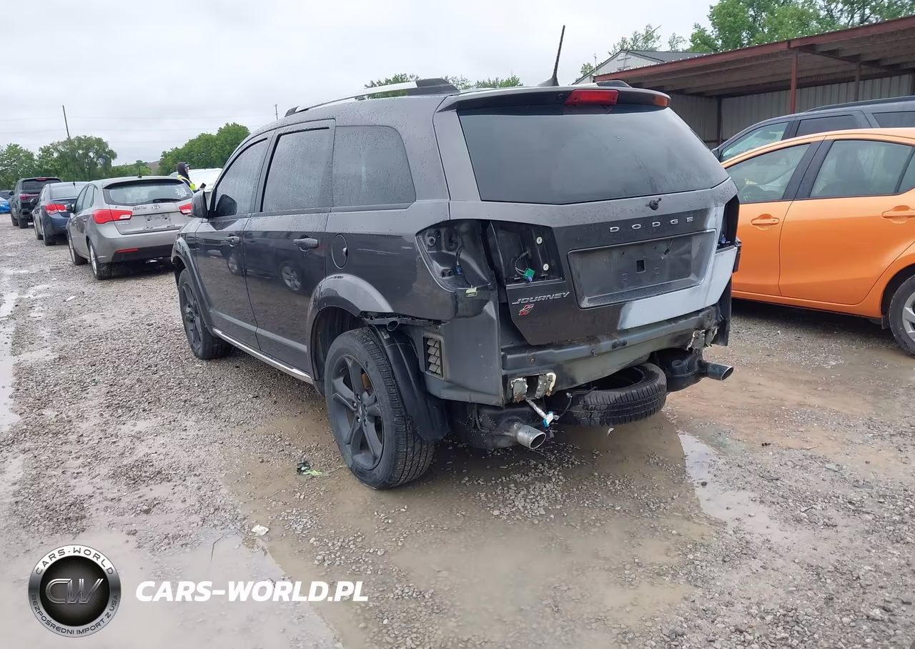 2018 Dodge Journey Crossroad Awd VIN:3C4PDDGG7JT504319 - 3