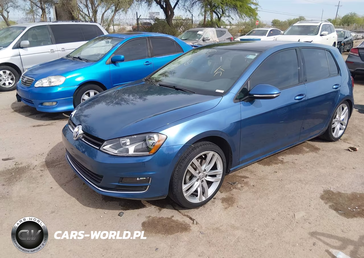 2015 Volkswagen Golf Tsi Sel 4-Door VIN:3VW217AU3FM013389 - 2