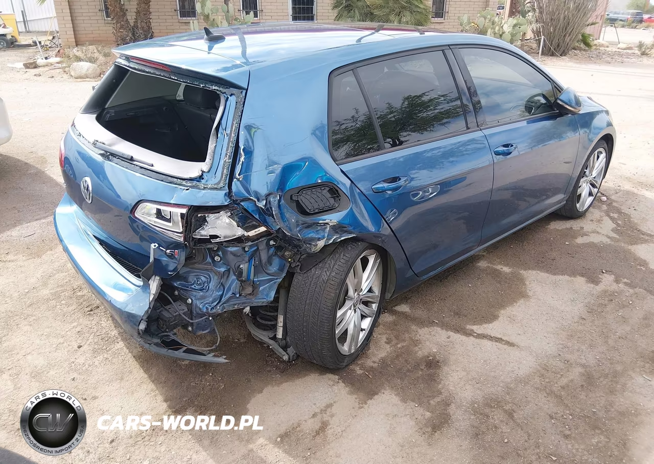2015 Volkswagen Golf Tsi Sel 4-Door VIN:3VW217AU3FM013389 - 4