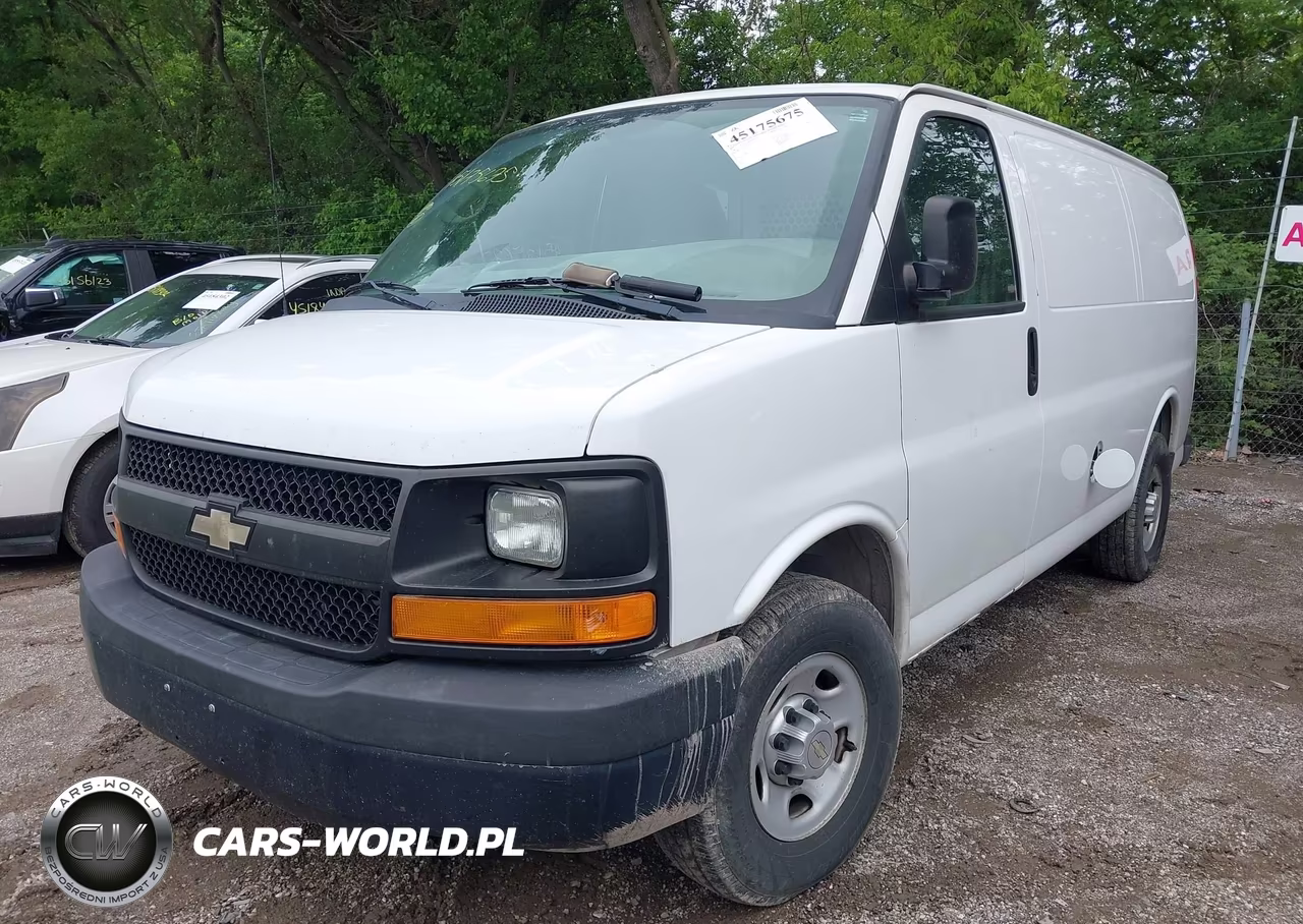 2012 Chevrolet Express 2500 Work Van VIN:1GCWGFBA7C1174774 - 2