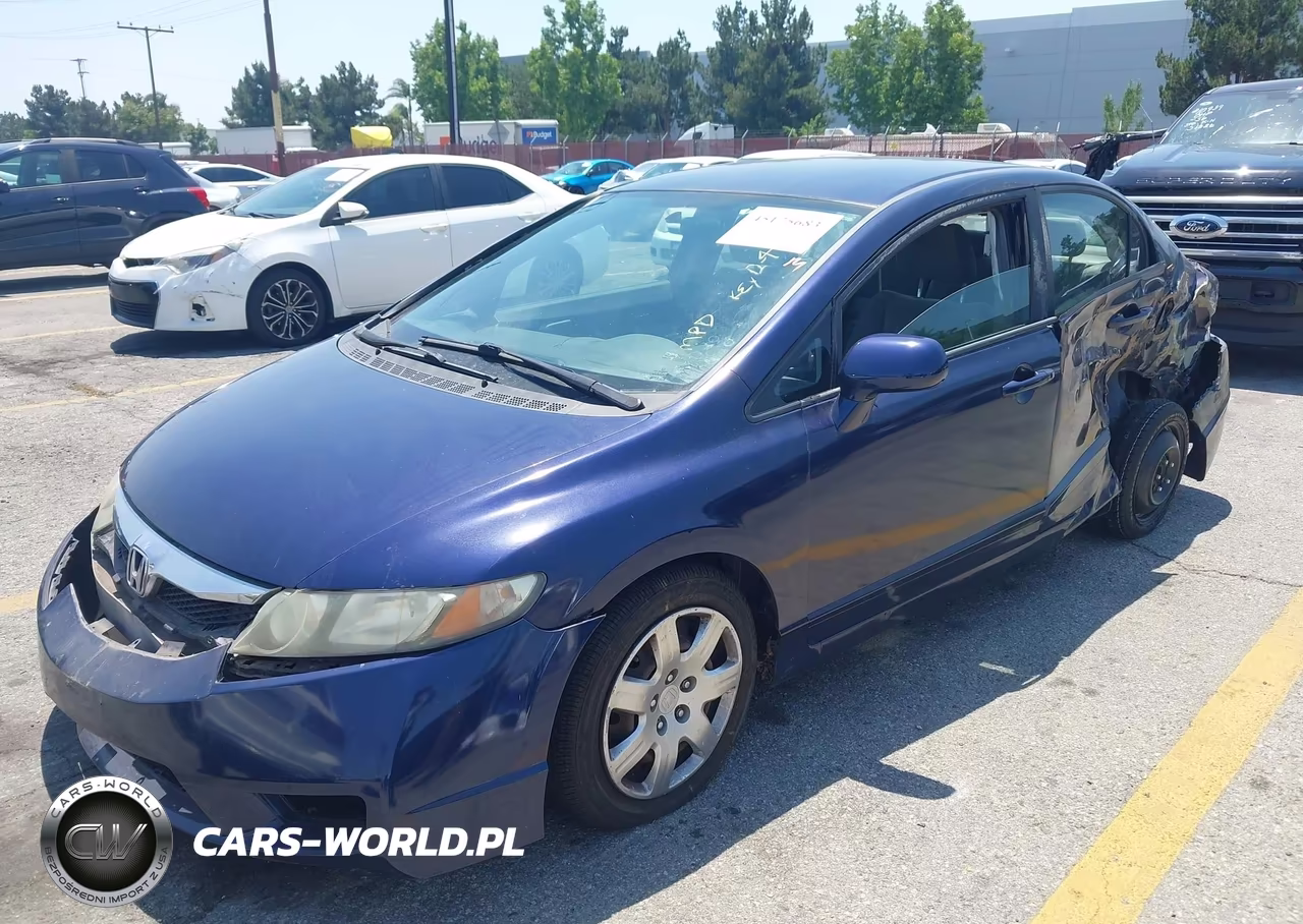 2010 Honda Civic Lx VIN:2HGFA1F54AH556441 - 2