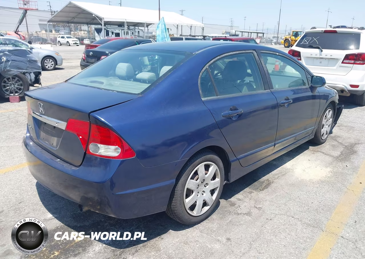 2010 Honda Civic Lx VIN:2HGFA1F54AH556441 - 4