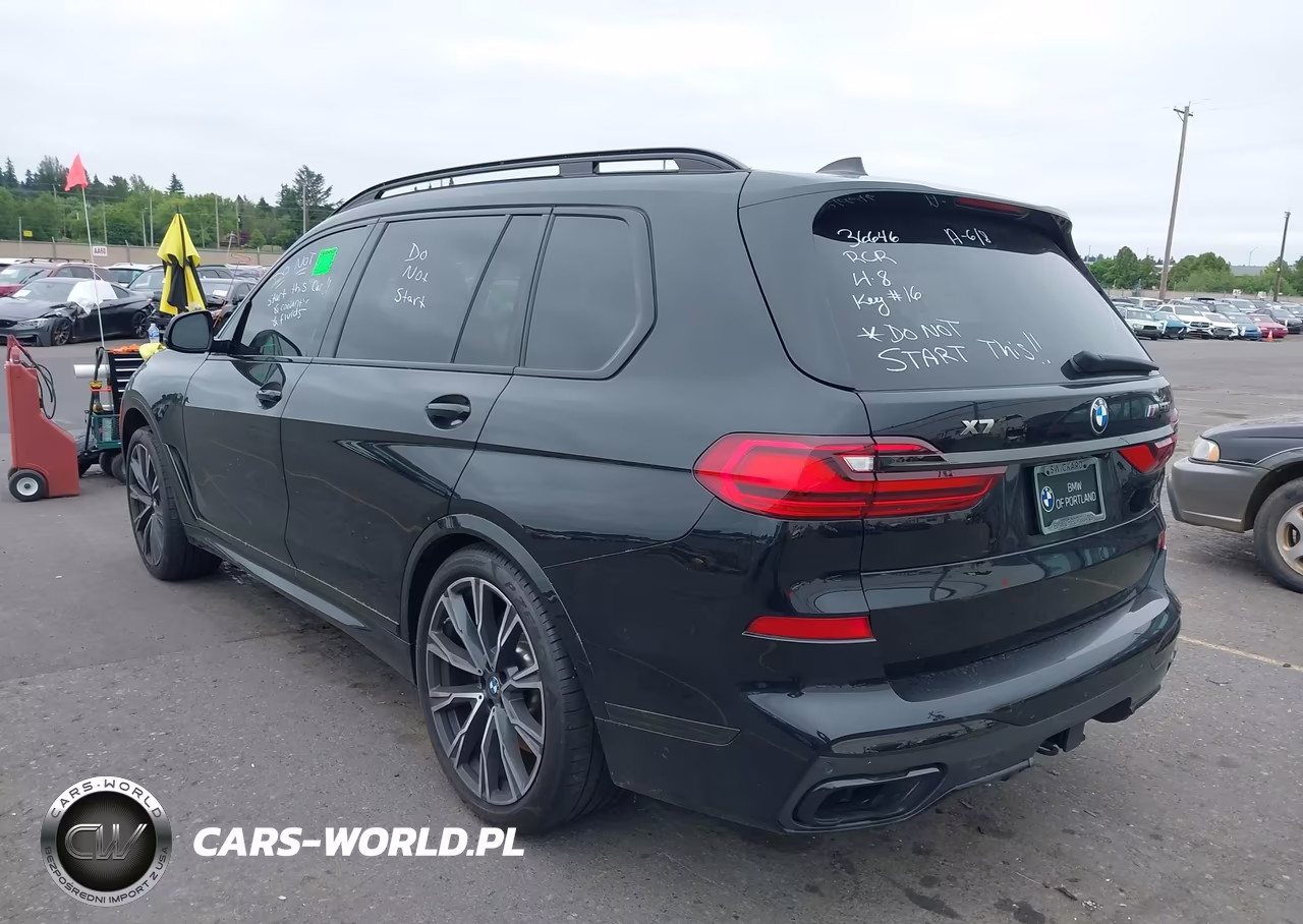 2021 BMW X7 M50I VIN:5UXCX6C0XM9D74321 - 3
