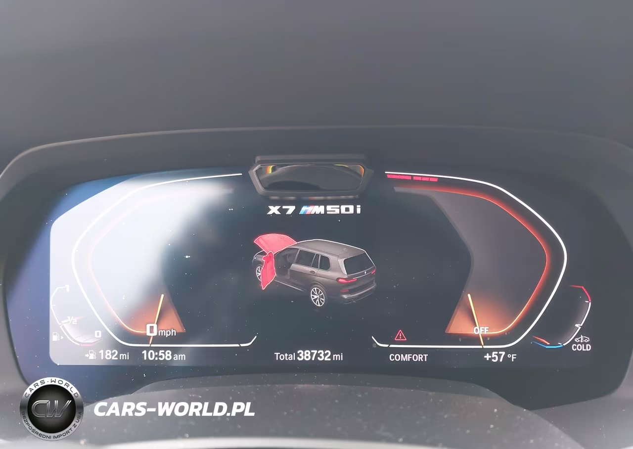 2021 BMW X7 M50I VIN:5UXCX6C0XM9D74321 - 7