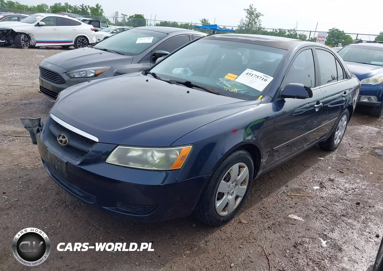 2007 Hyundai Sonata Gls VIN:5NPET46C17H244050 - 2