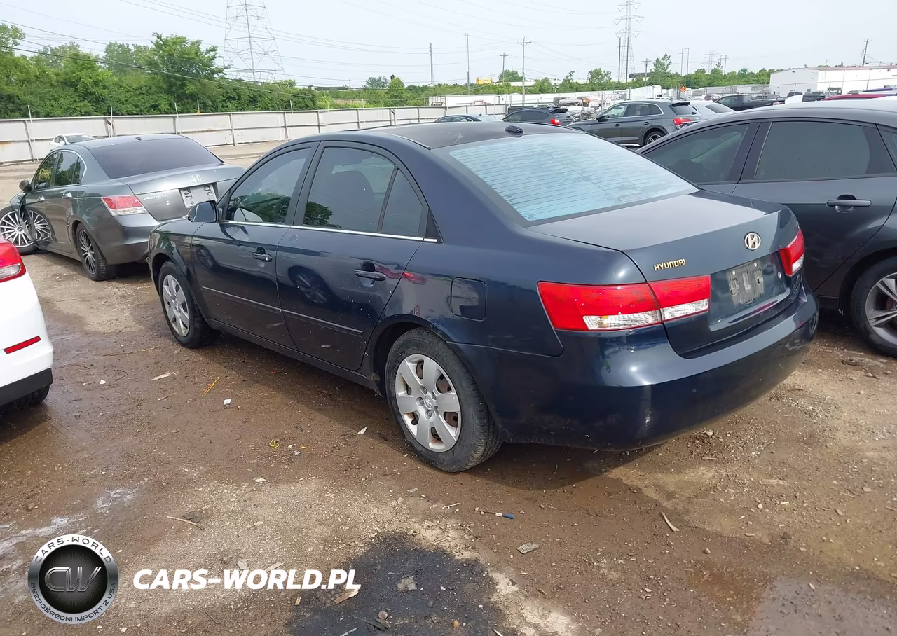2007 Hyundai Sonata Gls VIN:5NPET46C17H244050 - 3