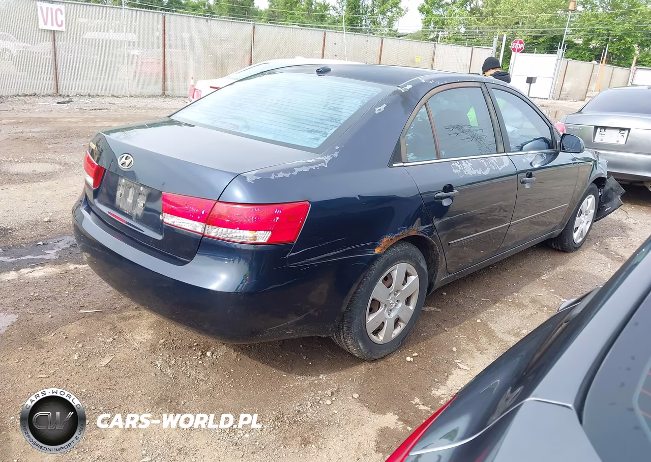 2007 Hyundai Sonata Gls VIN:5NPET46C17H244050 - 4