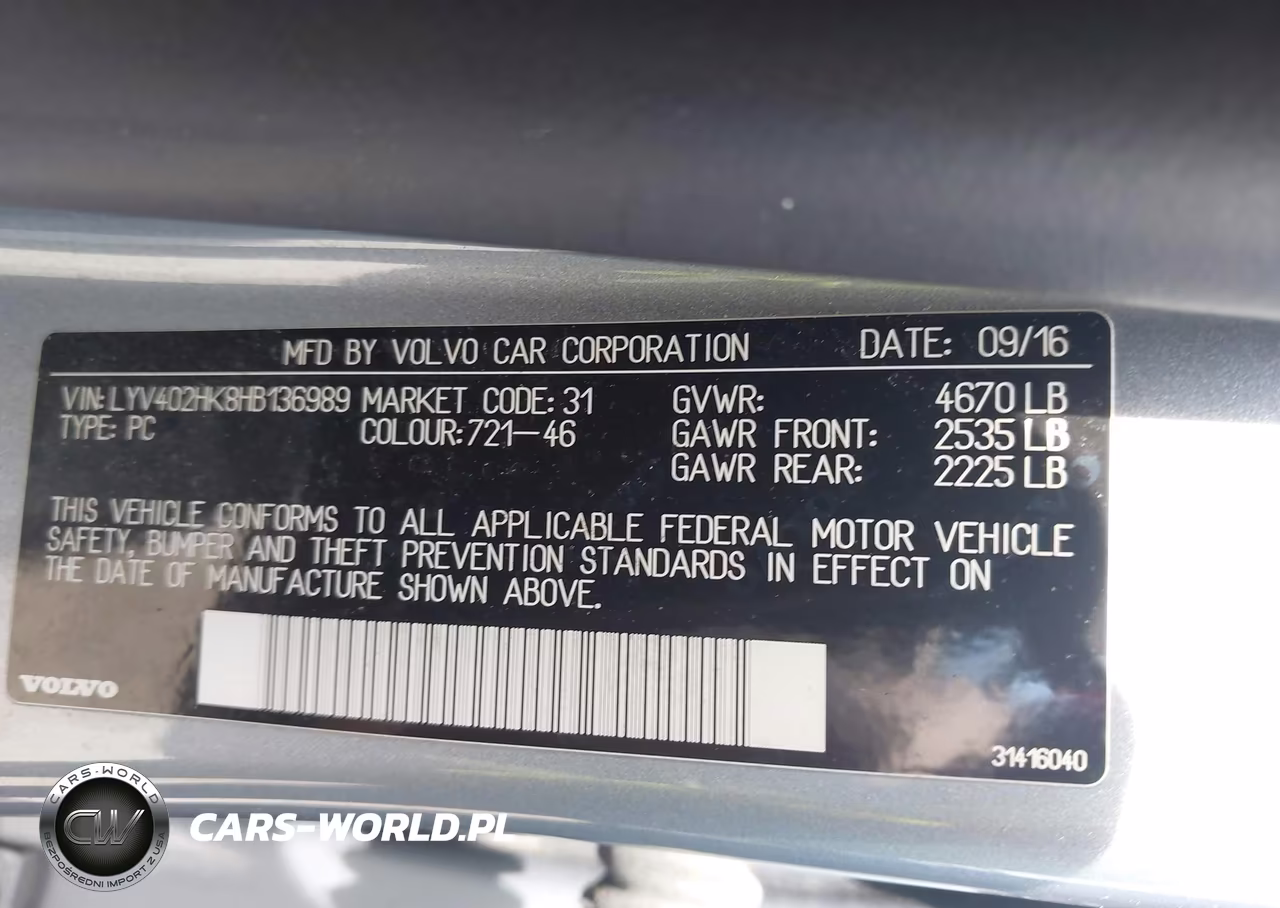 2017 Volvo S60 Inscription T5 VIN:LYV402HK8HB136989 - 9