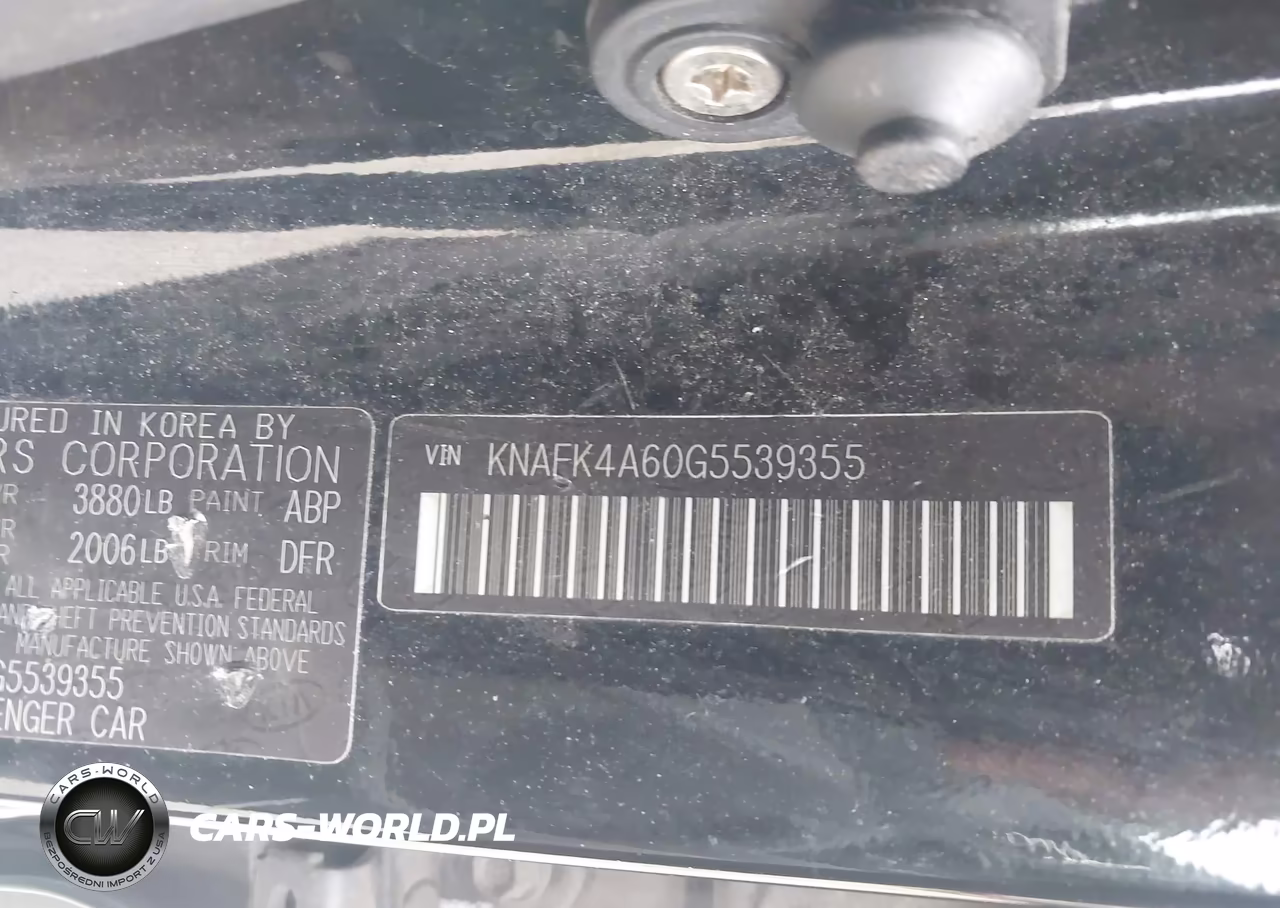 2016 Kia Forte Lx VIN:KNAFK4A60G5539355 - 9