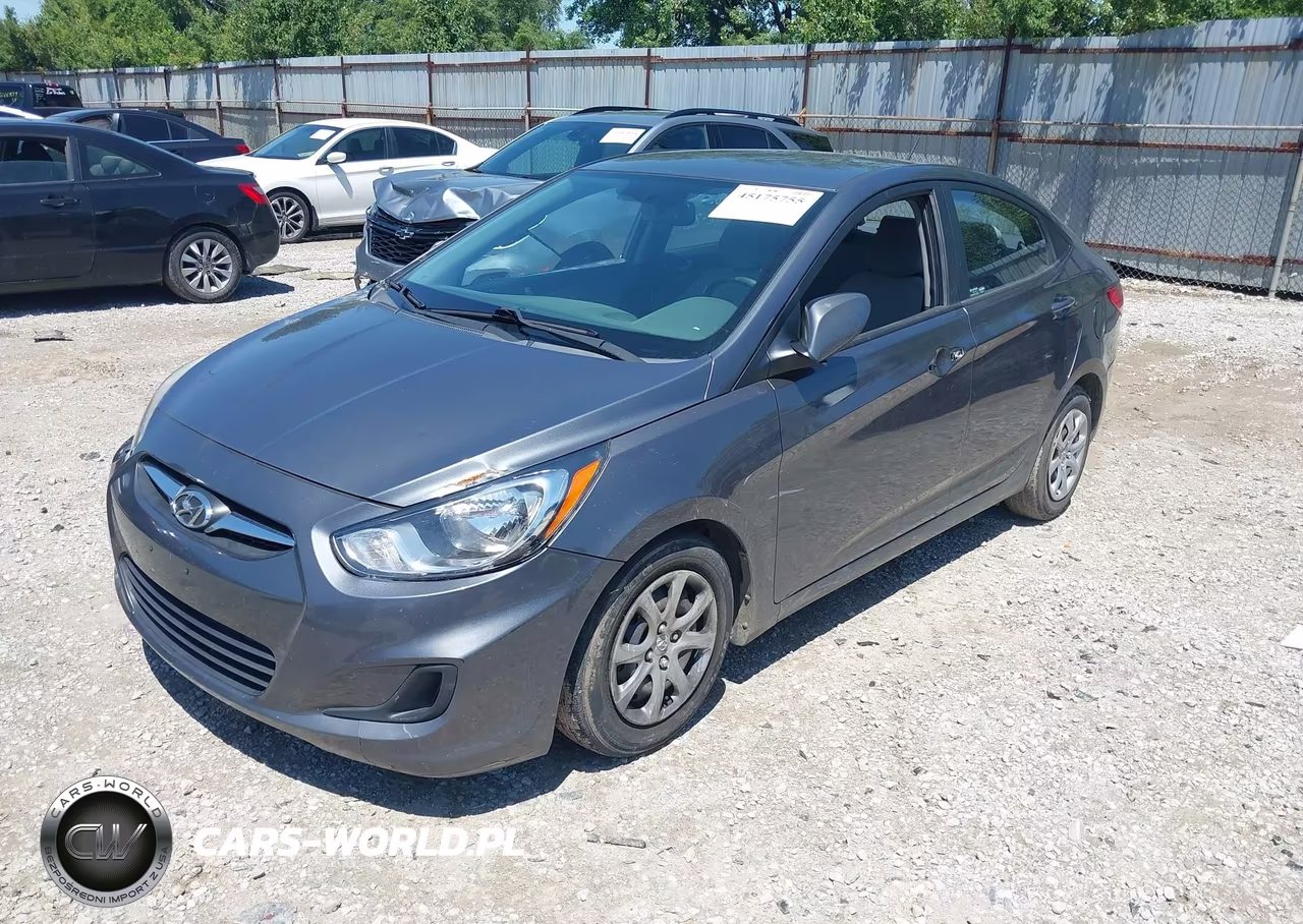 2013 Hyundai Accent Gls VIN:KMHCT4AE4DU390293 - 2