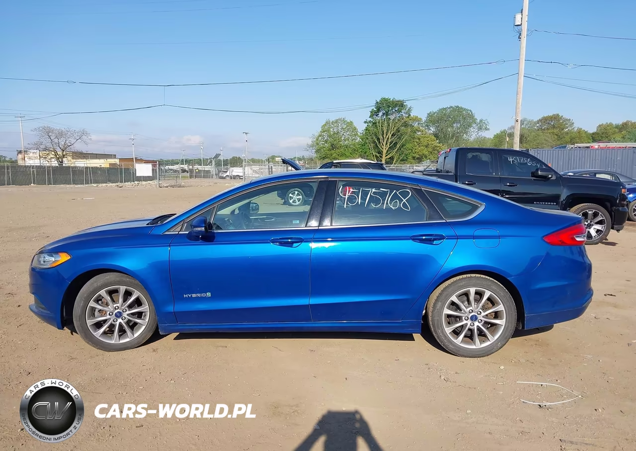 2017 Ford Fusion Hybrid Se VIN:3FA6P0LU3HR148763 - 15