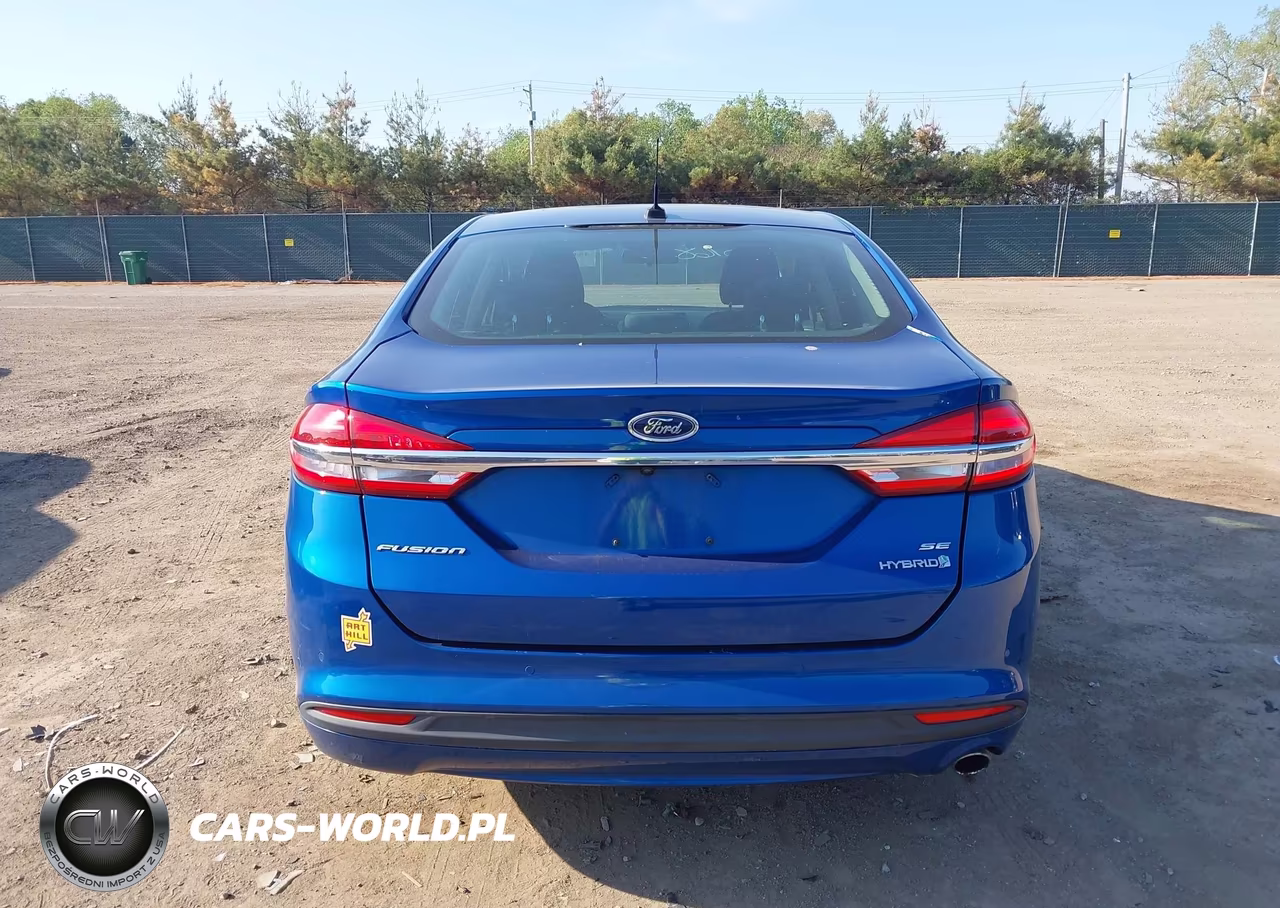 2017 Ford Fusion Hybrid Se VIN:3FA6P0LU3HR148763 - 17