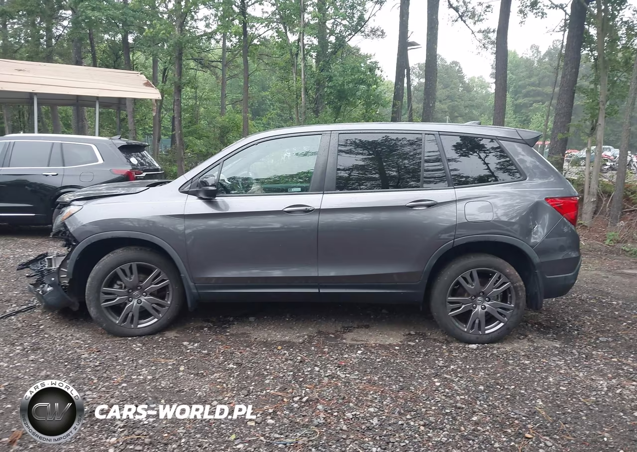 2021 Honda Passport Awd Ex-L VIN:5FNYF8H5XMB004077 - 14