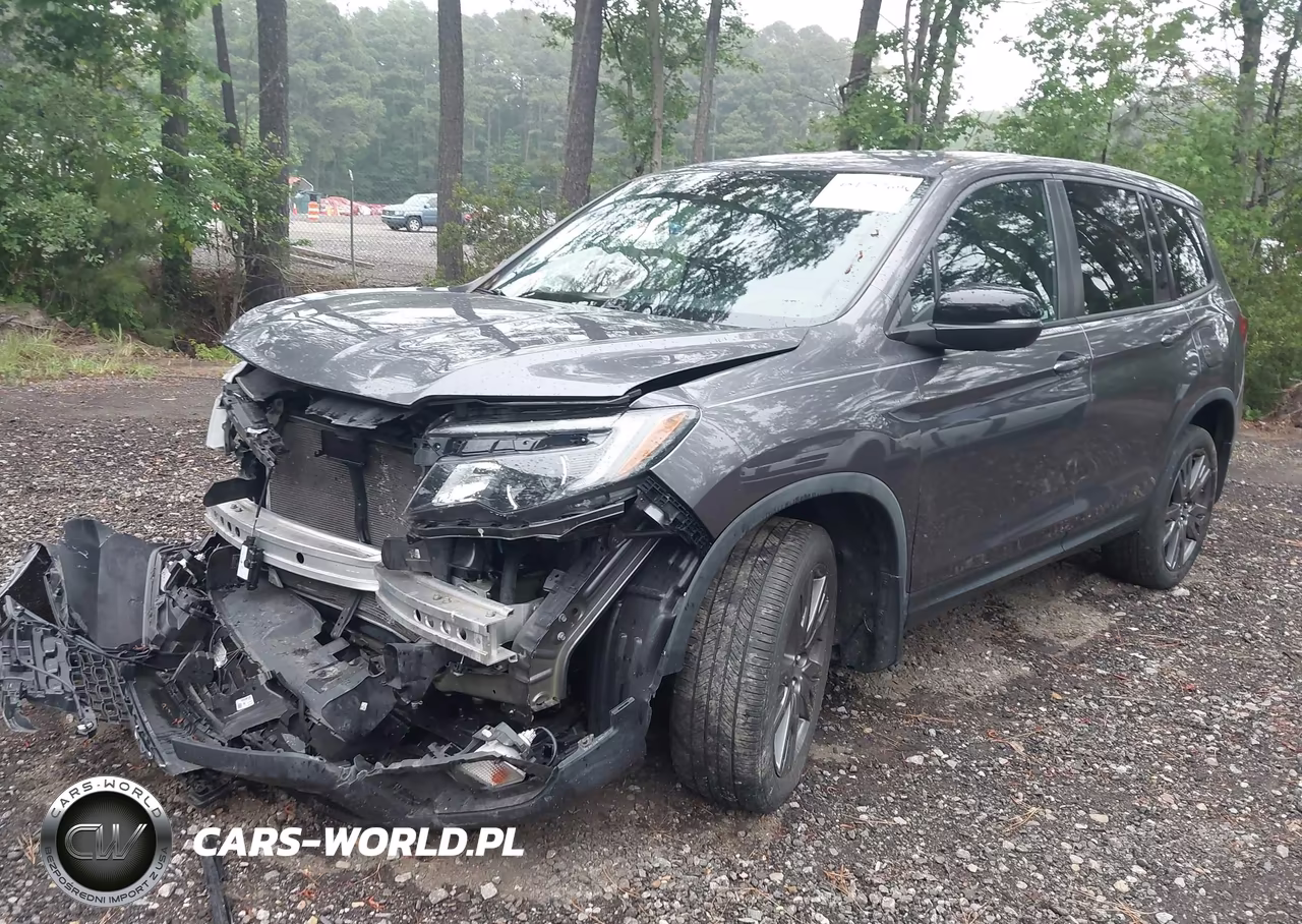 2021 Honda Passport Awd Ex-L VIN:5FNYF8H5XMB004077 - 2