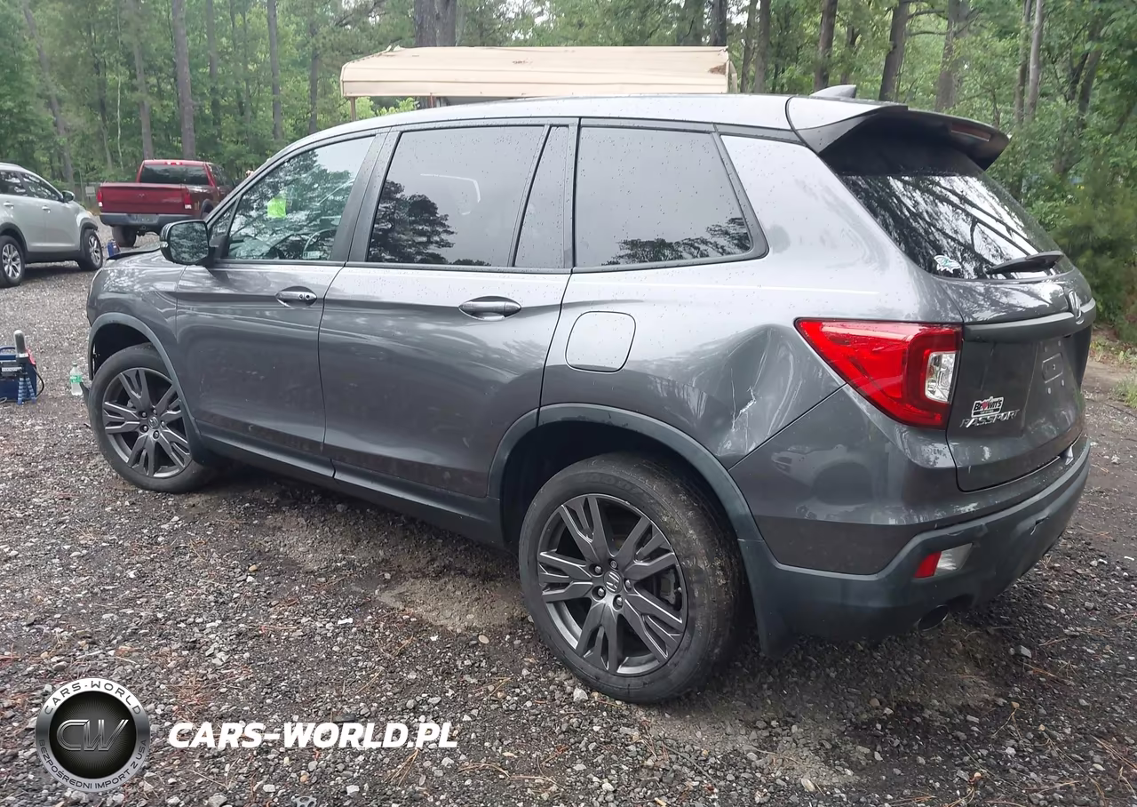 2021 Honda Passport Awd Ex-L VIN:5FNYF8H5XMB004077 - 3