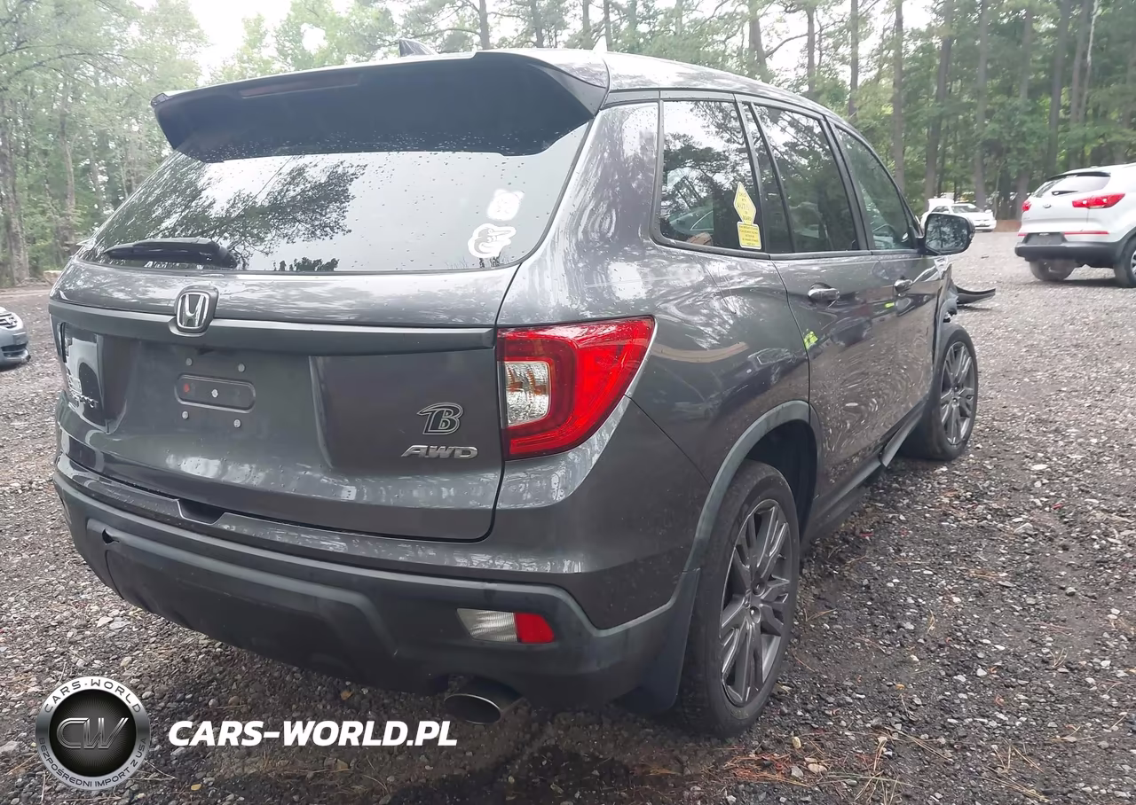 2021 Honda Passport Awd Ex-L VIN:5FNYF8H5XMB004077 - 4