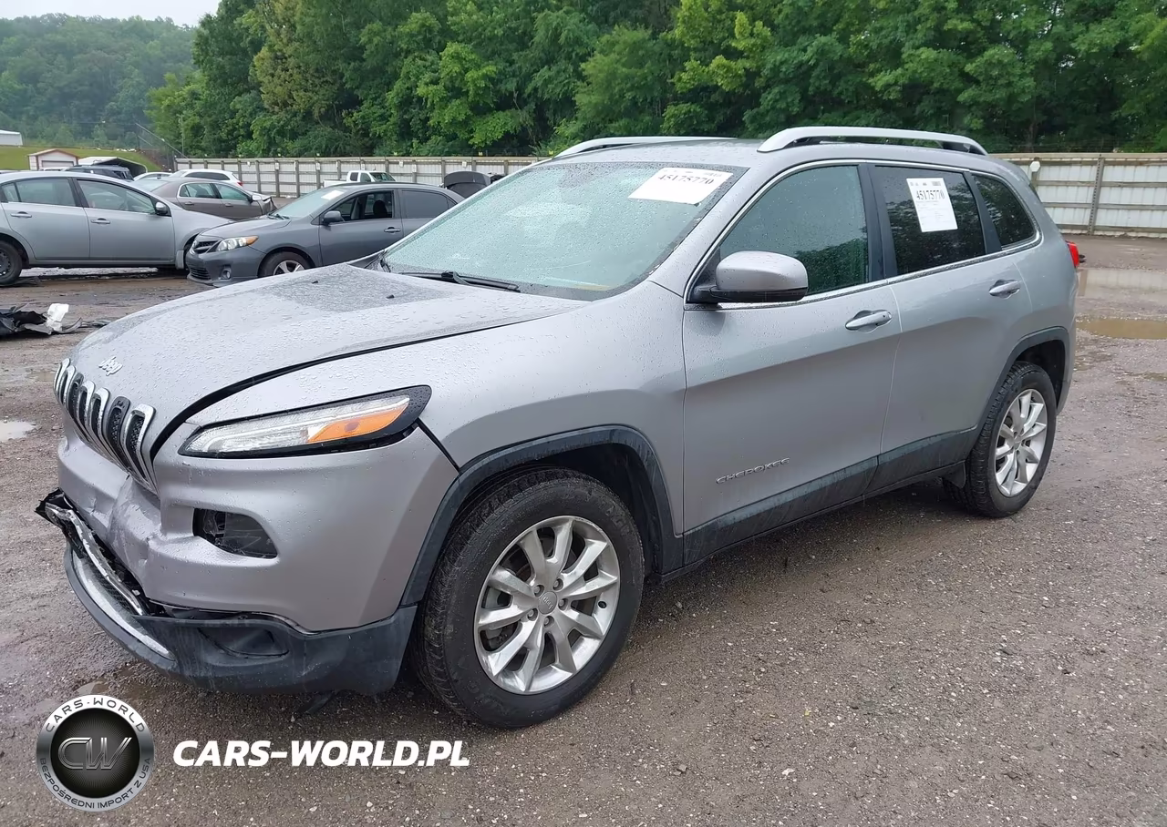 2016 Jeep Cherokee Limited VIN:1C4PJMDB9GW267076 - 2
