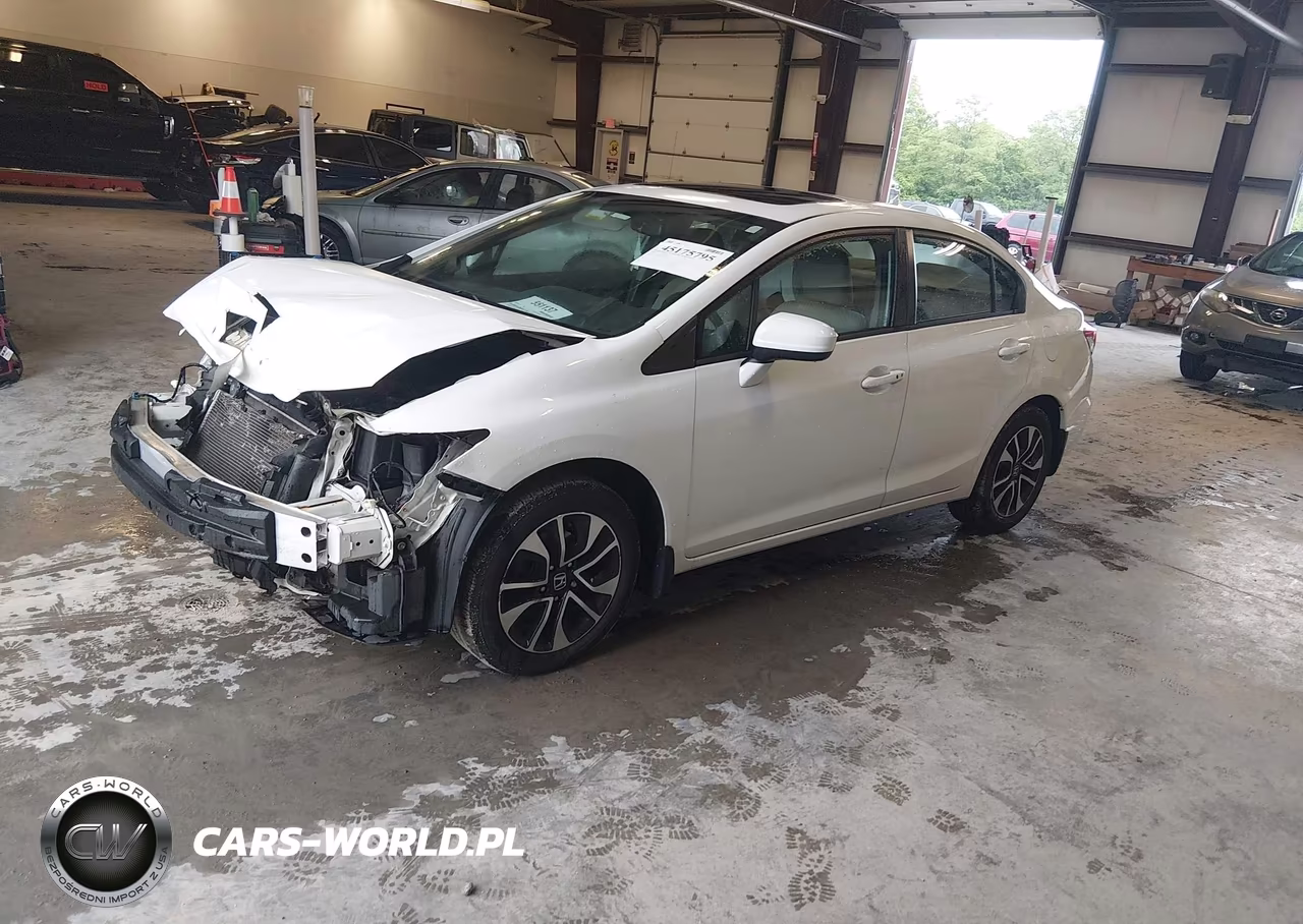 2014 Honda Civic Ex VIN:2HGFB2F84EH550156 - 2