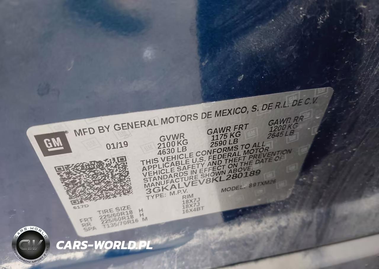 2019 GMC Terrain Slt VIN:3GKALVEV8KL280189 - 9