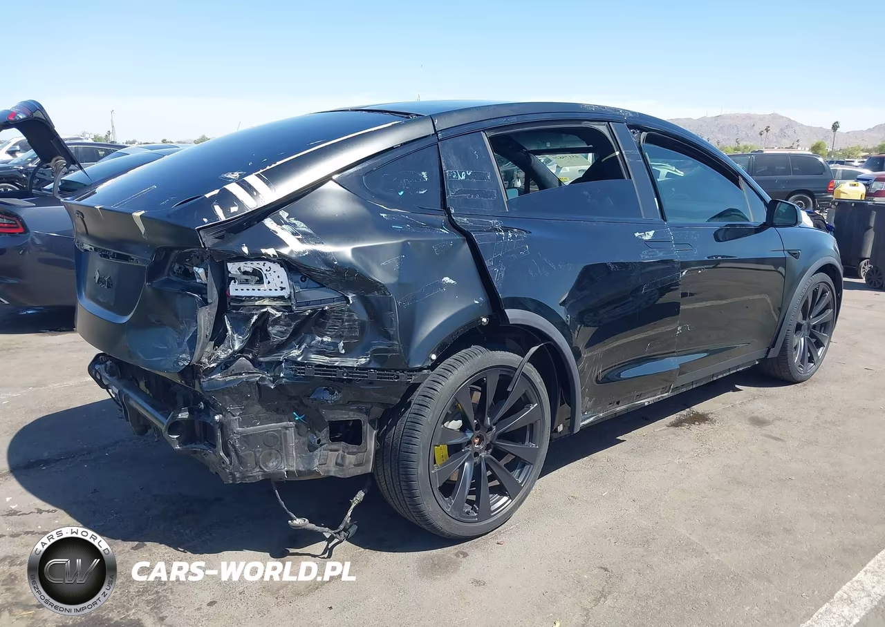 2022 Tesla Model X VIN:7SAXCDE55NF362287 - 4