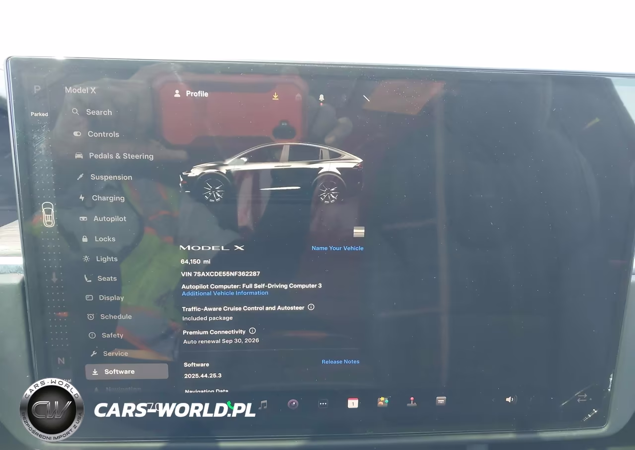 2022 Tesla Model X VIN:7SAXCDE55NF362287 - 7